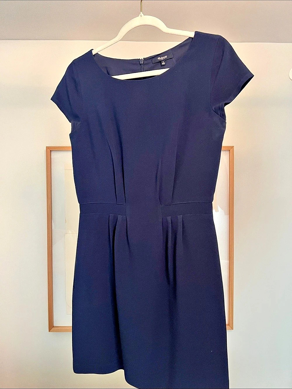 Madewell Mini Dress in Blue Size 2 Like New